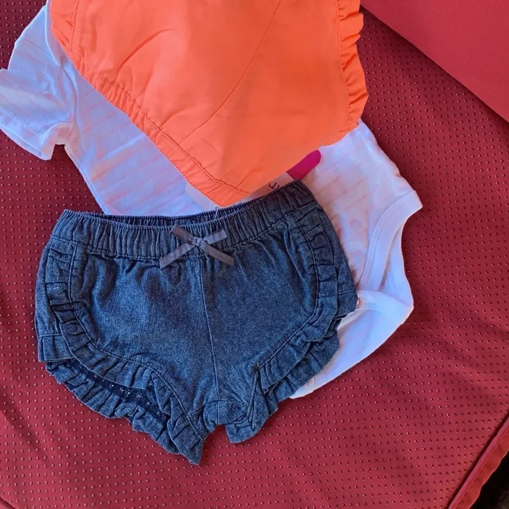 Take 50% OFF- Girls Mixed Cloths, Size-0-3M